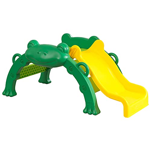 KidKraft Hop & Slide Frog Toddler Climber for Gross Motor Skills, Gift for Ages 1.5 - 3 , Green