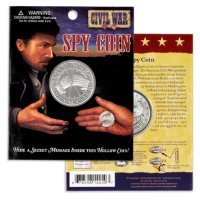 Load image into Gallery viewer, CIVIL WAR SPY COIN SECRET MESSAGE HOLLOW INSIDE
