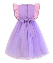 Load image into Gallery viewer, Ohlover Girls Princess Costume Pageants Fancy Party Dress (3 Years, Lilac With Accessories)
