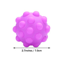 Load image into Gallery viewer, VANOKA Ball Bubble Popping Sensory Toy, 3D Pop Fidget Sensory Toys, Stress Reliever Silicone Pressure Relieving Toys, Fidget Poppers for Autistic Kids Special Needs Children Anxiety Adults
