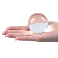 DSJUGGLING 60mm Clear Acrylic Contact Juggling Ball for Small Hands & Transparent Practice Juggling Ball 2.36