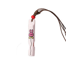 Load image into Gallery viewer, Goddness Bar Ceramic Whistle Necklace Creative Girl Decorated Whistle Sweater Ornaments #9
