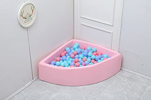 Load image into Gallery viewer, TeinJin Foam Ball Pit for Toddler/Kid Memory Foam Soft Quarter Angular Pool
