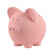 Piggy Bank, My First Money Bank, Unbreakable Plastic Resin Coin Bank for Girls and Boys, Medium Size Piggy Banks, Practical Gifts for Valentine's Day,Birthday, Easter, Baby Shower