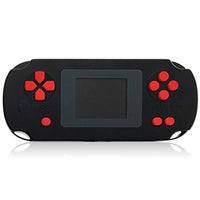 HJKPM Handheld Games Consoles, Impassable 8 Bit Retro Mini Childhood Pocket Games Console with 2 Inch TFT Color Screen Built-in 268 Classic Games,Black