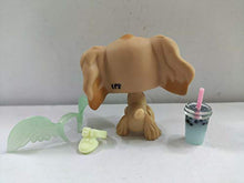 Load image into Gallery viewer, Littlest Pet Shop LPS#1716 Cocker Spaniel Dog Toy W/Accessories
