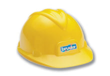 Load image into Gallery viewer, Bruder Toys Construction Worker Hard Hat Yellow Helmet
