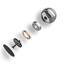 Load image into Gallery viewer, Apqdw Kinetic Desk Toys for Office for Adults, 1.77&#39;&#39; Fidget Spinner Toys Pack for Anxiety ADHD, Desktop Spinning Optical Illusion Toys, Gift for Birthday Father Mother Day (45MM, Silver)
