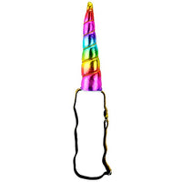 Imagine-Fly Shiny Rainbow Unicorn Horn Headband - Birthday Party Cosplay Costume