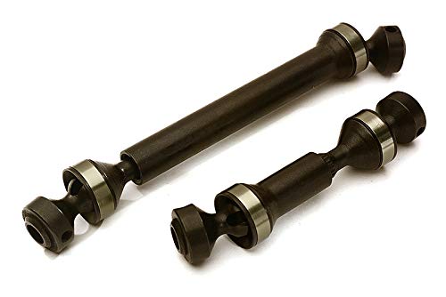 Integy RC Model Hop-ups C28822GREY Billet Machined Center Drive Shafts for Traxxas 1/10 E-Maxx Brushless