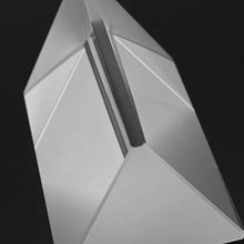 Load image into Gallery viewer, CoCocina 2 Inch Mini Optical Glass Triple Triangular Prism Physics Refractor Light Spectrum
