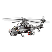 Load image into Gallery viewer, Attack Helicopter Air Force Building Block Set  283-Pcs Helicopter Building Toys Set  Building Block Plane Toy for Kids Older Than 10 and Adults  Compatible with All Building Bricks
