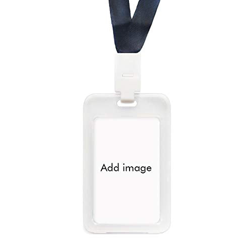 Personalized Custom Made Add Image Picture Message Transparent ID Credit Card Holder Protecter Sleeve