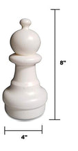 Load image into Gallery viewer, MegaChess Individual Plastic Chess Piece - Pawn - 8 Inches Tall - White - Not Intended for Home Decor
