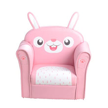 Load image into Gallery viewer, Tesmula gt2-kj Children&#39;s Single Sofa Cute Series Rabbit Model Dark Pink
