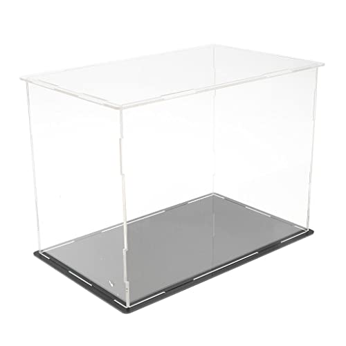 lahomia Transparent Acrylic Display Case Plush Dolls Protection Storage Case Boxes - Clear, 20x12x15cm