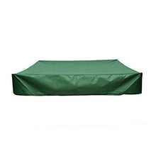 Load image into Gallery viewer, DGHAO Sandbox Cover Tool Sandpit Oxford Cloth Farm Shelter Canopy All-Purpose Protective Accessories Square Dustproof Waterproof with Drawstring Garden(180x180cm)
