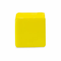 eBuyGB Anti Stress Reliever Ball Squeezy Toy Hand Exercise - Great for Relieving Stress and Tension (Yellow Cube)