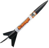 CUSTOM Flying Model Rocket Kit Scavenger 10046