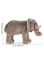 Load image into Gallery viewer, Wildlife Tree Standing 12 Inch Stuffed Elephant Plush Animal Kingdom Collection
