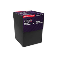 Load image into Gallery viewer, BCW Combo Pack - Inner Sleeves and Elite2 Deck Guards - Black
