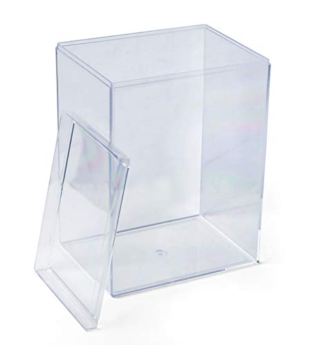 Hard Plastic Funko Pop Protector Display Case - Stackable & Interlocking (20) Boxes