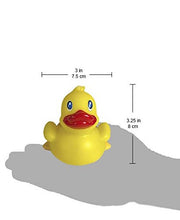 Load image into Gallery viewer, DUCKY CITY 3&quot; Rock n&#39; Roll Rubber Duck [Floats Upright] - Baby Safe Bathtub Bathing Toy

