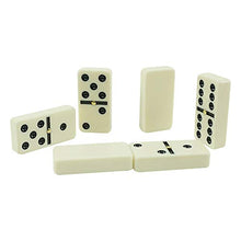Load image into Gallery viewer, LEQUPLAY Classic Double 6 Dominoes Game Set with PVC case
