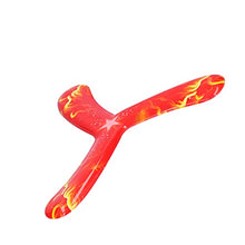 Load image into Gallery viewer, GLOGLOW Kids Boomerang, 3 Blade Throw Catch Toy Outdoor Sports Throw Catch Toy Flying Toy Parent Child Interactive Toy for Kids Toddler Young Throwers(Red)
