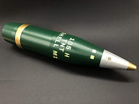 105MM M1 Artillery Shell Replica Life Size Hide Piggy Bank Wiskey Coin Container