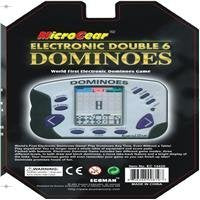 Micro Gear Electronic Double 6 Dominoes