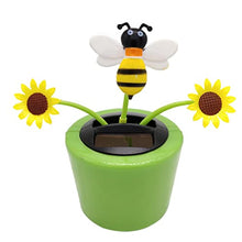 Load image into Gallery viewer, Solar Powered Shaking Plant Doll Decor - &amp; Bee
