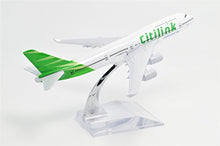 Load image into Gallery viewer, TANG DYNASTY(TM 1:400 16cm B747-400 Citilink Metal Airplane Model Plane Toy Plane Model
