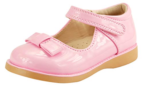 The Doll Maker Girl's Mary Jane - ST173054E-5 Glossy Pink