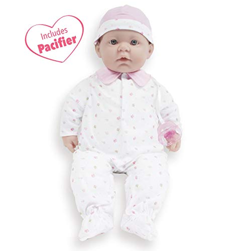 JC Toys, La Baby 20-inch Soft Body Pink Play Doll - For Children 2 Years Or Older, Designed by Berenguer
