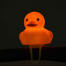 Load image into Gallery viewer, Duck Bike Bell Rubber Yellow Duck Bicycle Accessories with LED Light Bicycle Bells Cartoon Duck Head Light Shining
