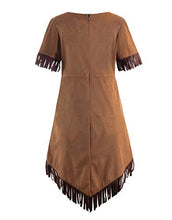 Load image into Gallery viewer, ReliBeauty Girls Native American Costume Kids Dress Outfit, 9-10/150
