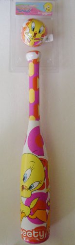 Tweety Bird Soft Bat and Ball by Looney Tines