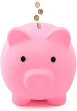 Load image into Gallery viewer, TIFALEX Piggy Bank Bank Coin Piggy Bank Plastic Children Storage Save (Yellow, Small)
