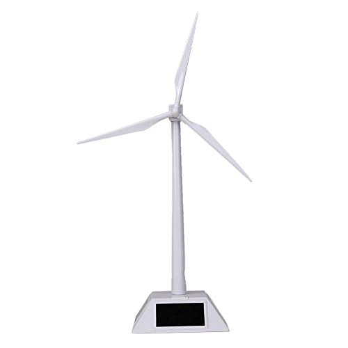 shlutesoy Solar Windmill Rotating Fan Model Puzzle DIY Assembling Toys Environmental Science and Education Experimental Toy Ornaments