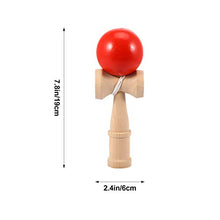 Load image into Gallery viewer, BESPORTBLE Kendama Skill Toy Traditional Japanese Toss and Catch Skill Game with Rubberized Paint for Easier Skill Building Play Improved Balance Reflexes Creativity Red
