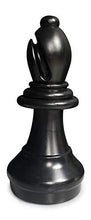Load image into Gallery viewer, MegaChess Individual Chess Piece - Bishop - 12.5 Inches Tall - Black
