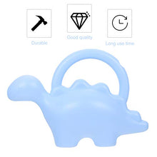 Load image into Gallery viewer, NUOBESTY Dinosaur Watering Can Animal- Shaped Watering Kettle Novelty Plastic Waterer Watering Pot Cartoon Watering Tools for Office Home Garden (Sky- Blue)
