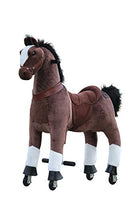 Medallion - My Pony Ride On Real Walking Horse for Children 5 to 12 Years Old or Up to 110 Pounds (Color Medium Chocolate Horse) for Boys and Girls