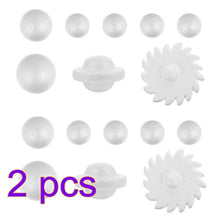 Load image into Gallery viewer, EXCEART 40pcs Solar System Kits DIY Make Your Own Solar System Model Crafts White Foam Ball Round Modeling Polystyrene Spheres Building Painting Kits for Kids Science Project
