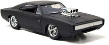 Load image into Gallery viewer, Jada Toys Fast &amp; Furious F7- Dom&#39;s 1970 Dodge Charger Street Matte Black Die-cast Collectible Toy Vehicle
