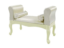 Load image into Gallery viewer, Dolls House French Style Cream Long John Window Seat Miniature Bedroom Furniture

