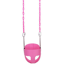 Load image into Gallery viewer, Chunhelife Heavy Duty High Back Toddler Bucket Swing for Kids Baby Swing Seat - 400 lb Weight Capacity, Fully Assembled, Safety Coated Swing Chain Easy Setup
