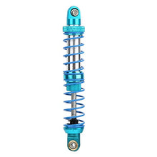 Load image into Gallery viewer, RC Shock Damper, 1/10 Metal RC Shock Damper with Spare Springs Compatible with TRX4 SCX10 D90, 4PCS(100mm)
