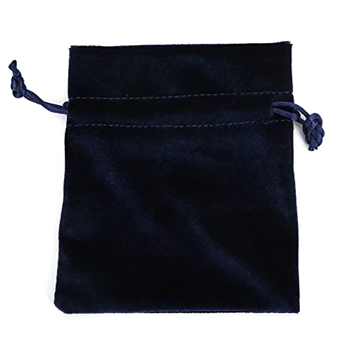 Velvet Tarot Bag, Drawstring Tarot Bag Velvet Pouch with Drawstring Tarot Bag Dice Bag Card Bag Velvet Soft Fabric Playing Cards Jewelry Coins Storage Pouch Bag(Blue)
